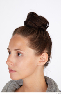 Groom references Vanessa Angel  002 ballet bun brown long…